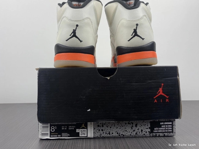 5 Retro Orange DC1060-100 Total Jordan 0819